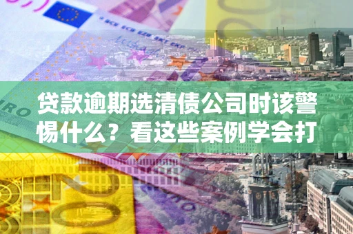 武汉贷款逾期选清债公司时该警惕什么？看这些案例学会打翻身仗
