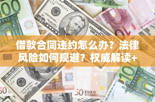 武汉借款合同违约怎么办?法律风险如何规避?权威解读+实用指南 武汉借款合同违约怎么办?法律风险如何规避?权威解读+实用指南