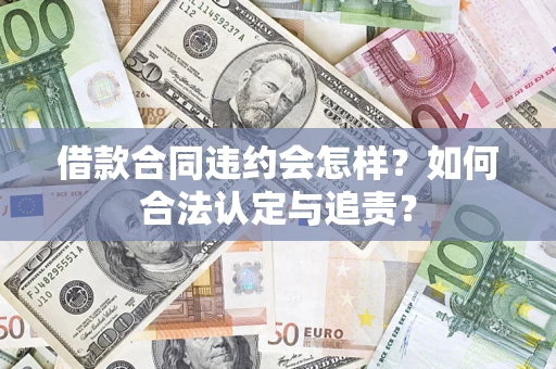 武汉借款合同违约会怎样？如何合法认定与追责？