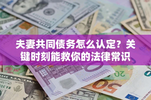 武汉夫妻共同债务怎么认定？关键时刻能救你的法律常识