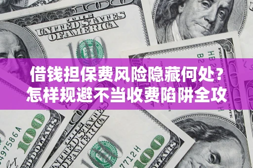 武汉借钱担保费风险隐藏何处？怎样规避不当收费陷阱全攻略！