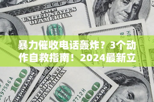 武汉暴力催收电话轰炸？3个动作自救指南！2024最新立案标准全解析